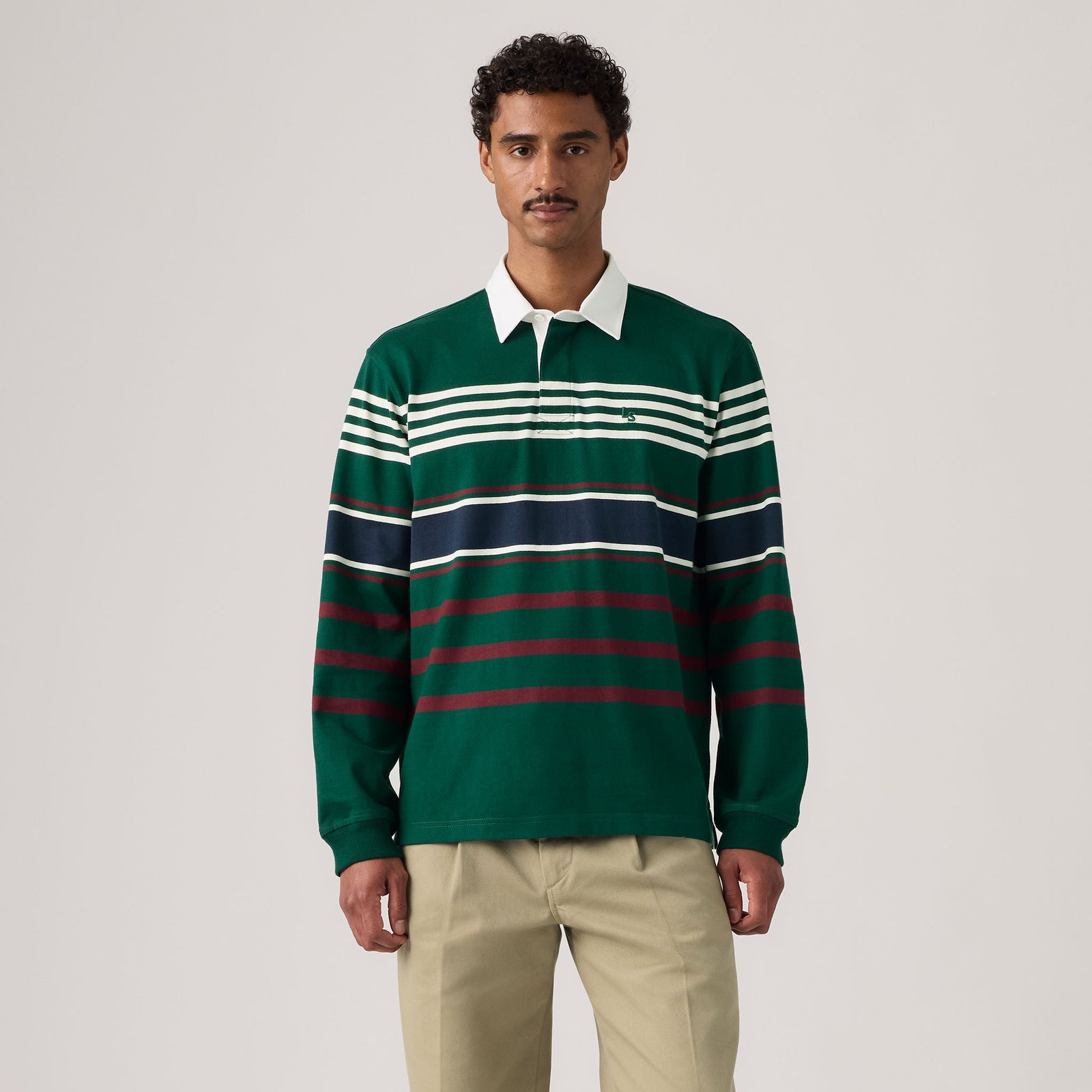 Main 3 - Levi's® Men's Union Rugby Shirt - A48450038
