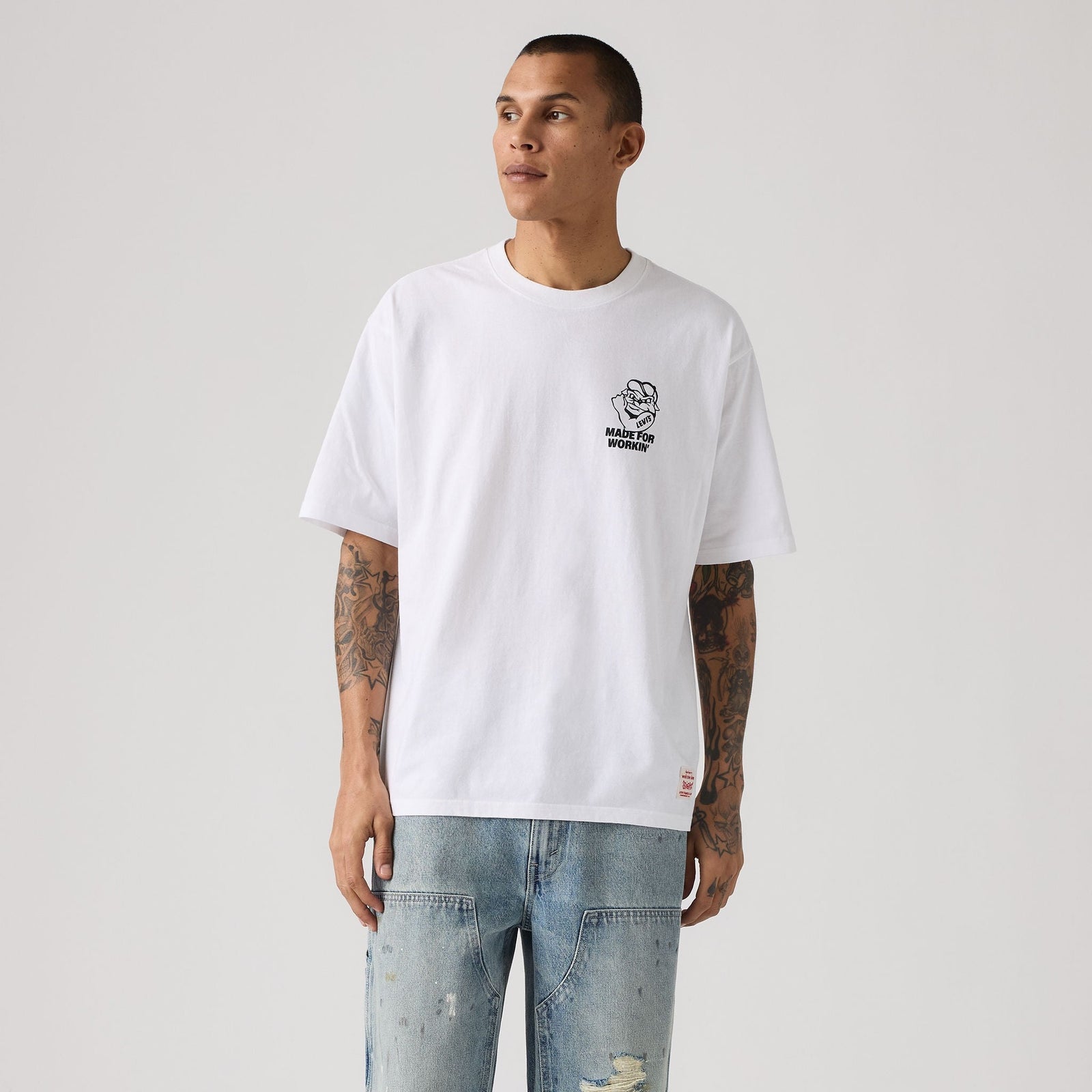 Main 3 - Levi's® Men's Workwear Graphic T-Shirt - 003XL0006