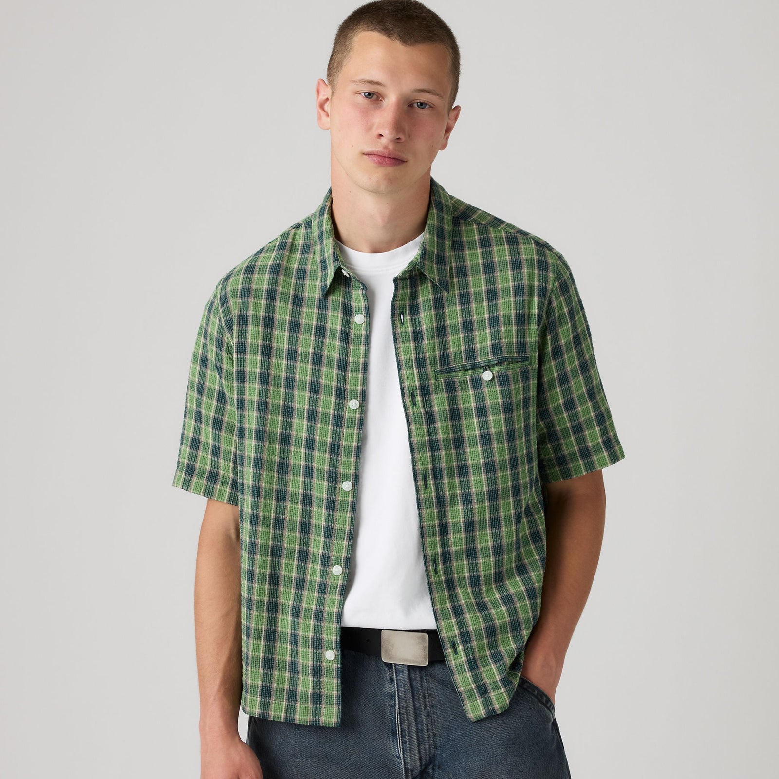Main 1 - Levi's® Men's Zandt Boxy Shirt - 003NV0007
