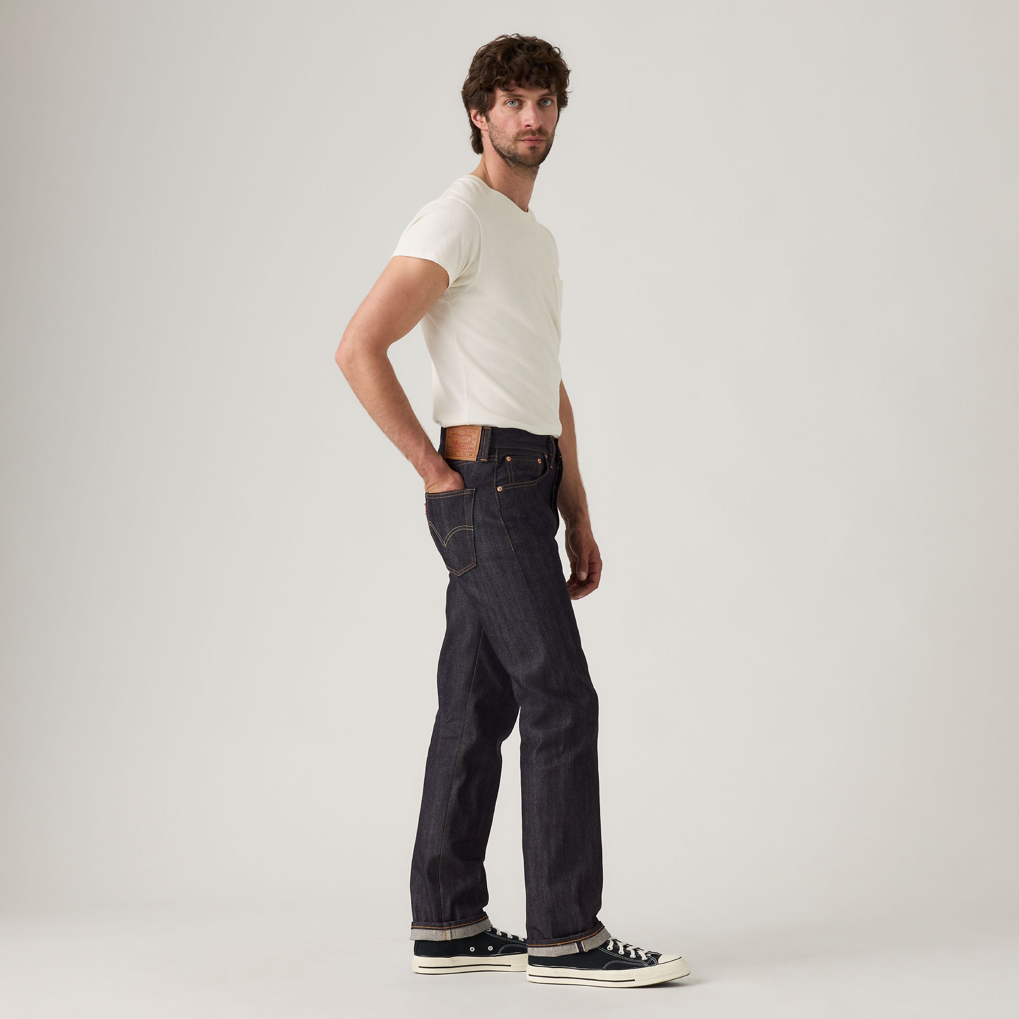 1947 501™ Jeans in Dark Indigo – Shop Slim Organic Fit