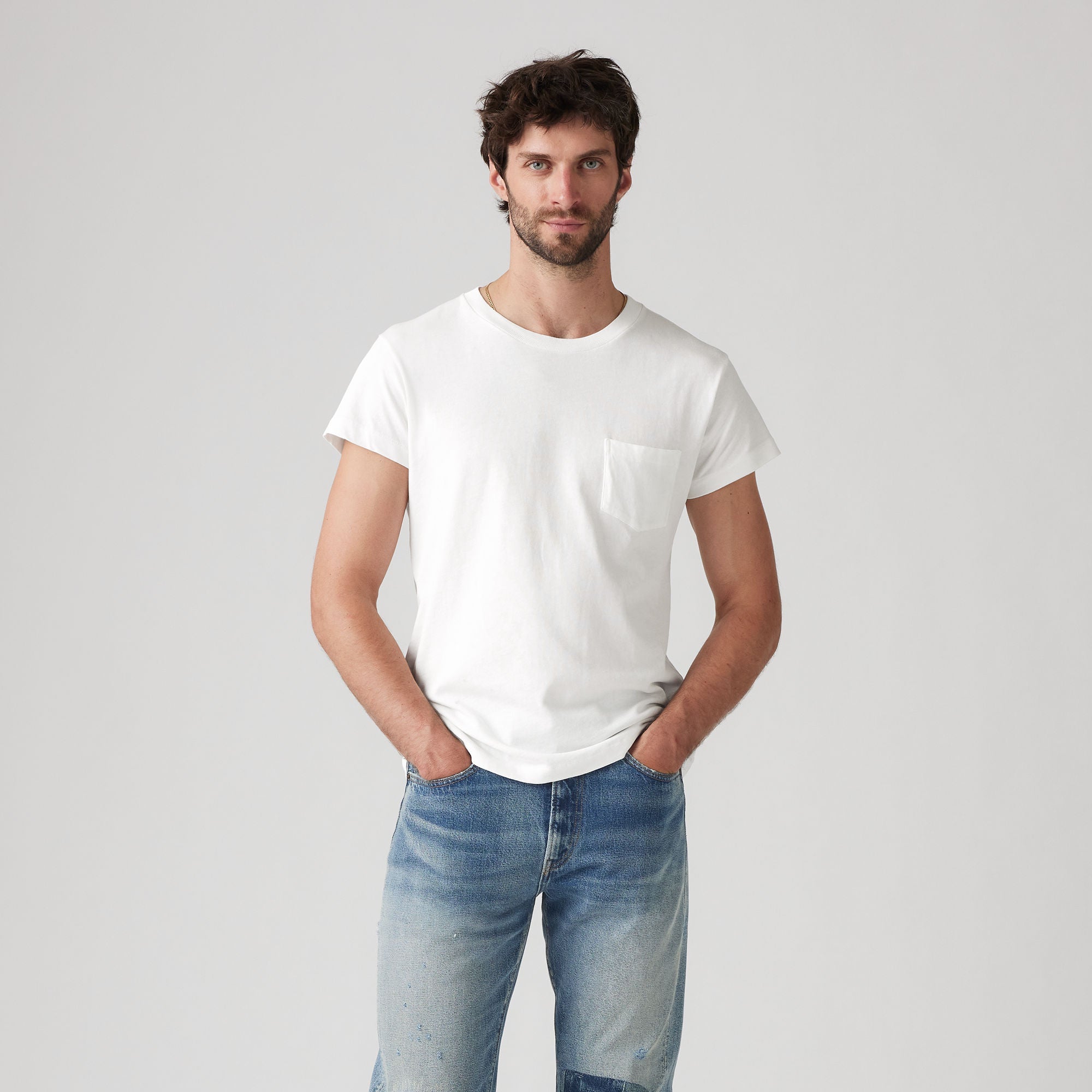 White 1950s Sportswear T-Shirt – Shop Vintage Style