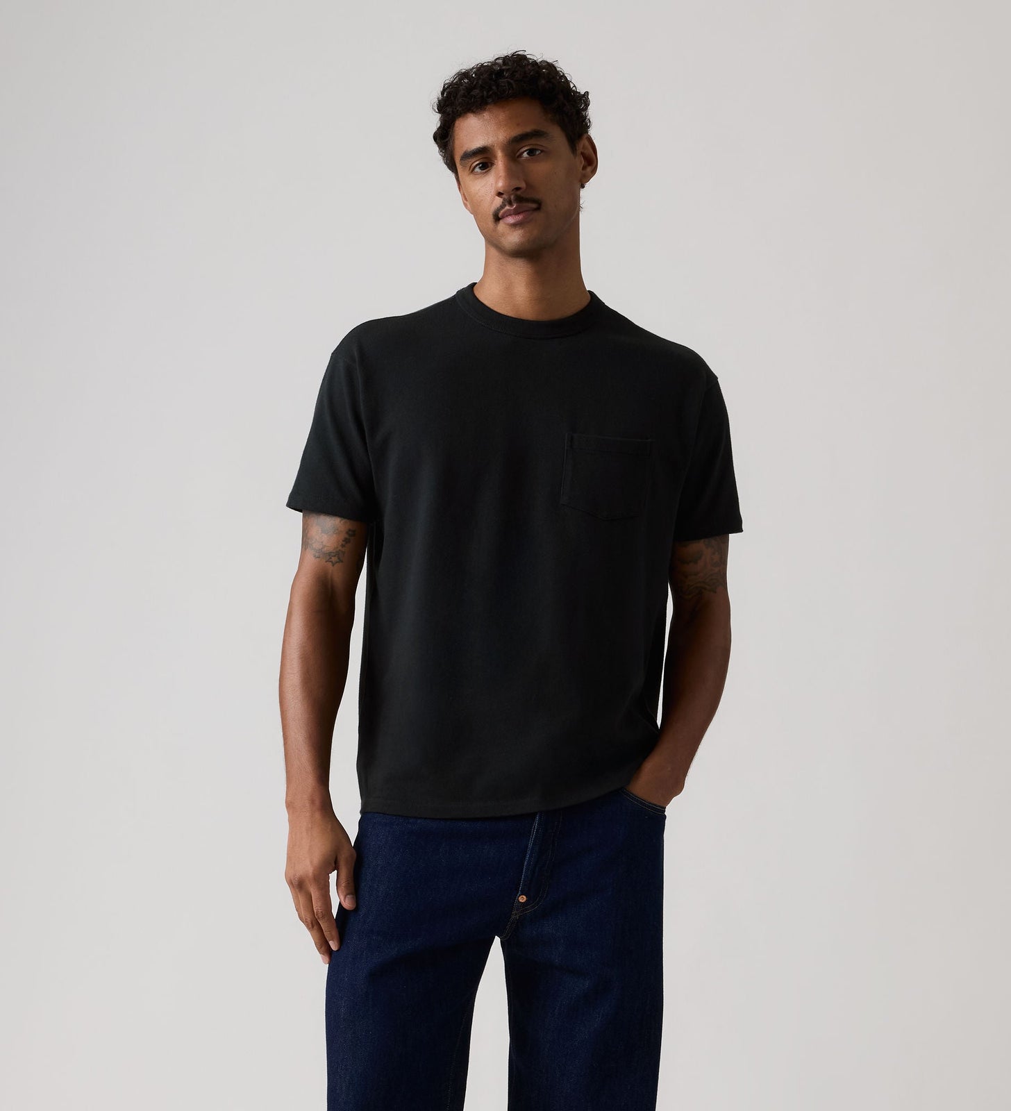 Main 3 - Levi's® Vintage Clothing Men's 1960s Casual Tee - 004T00002