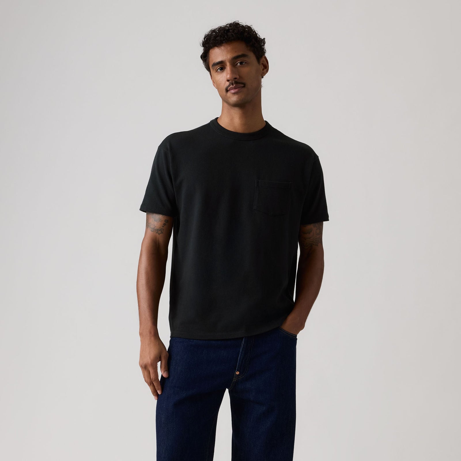 Main 3 - Levi's® Vintage Clothing Men's 1960s Casual Tee - 004T00002