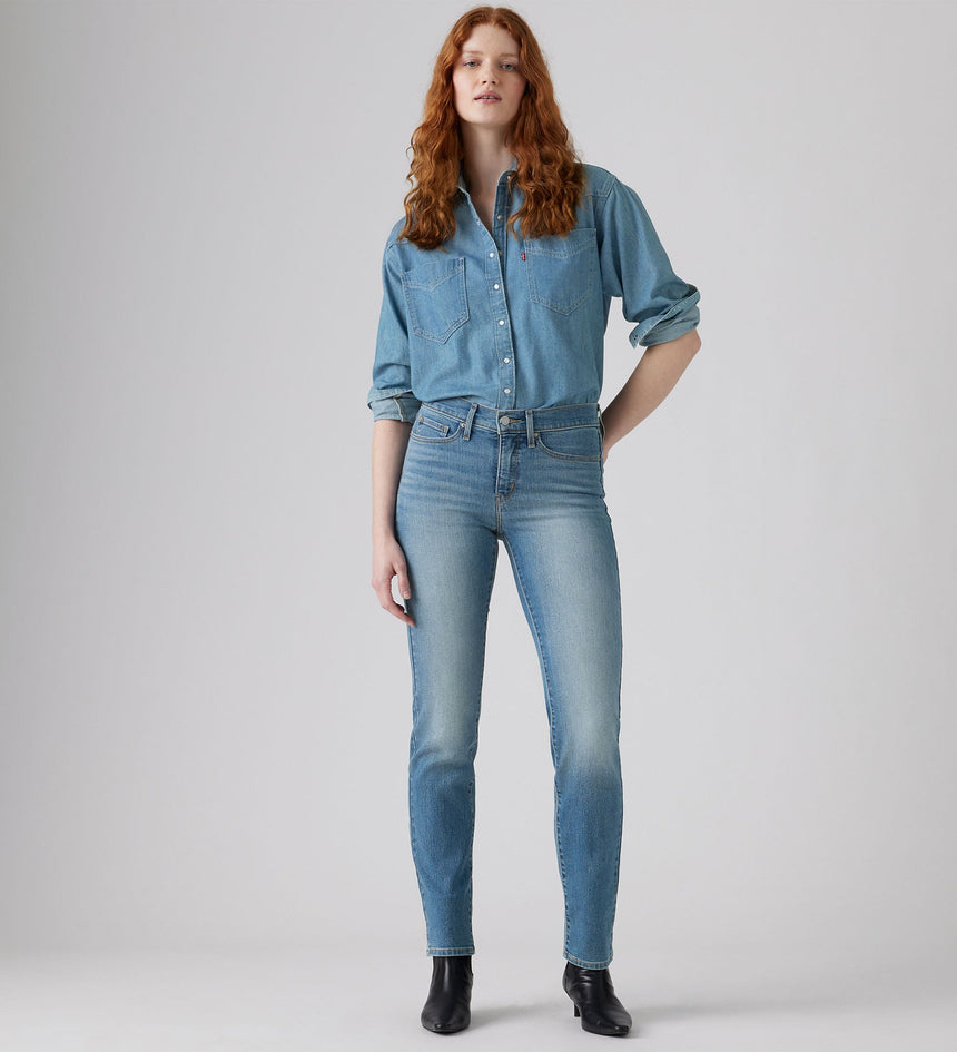 Main 4 - Levi's® Women's 314 Shaping Straight Jeans - 196310279