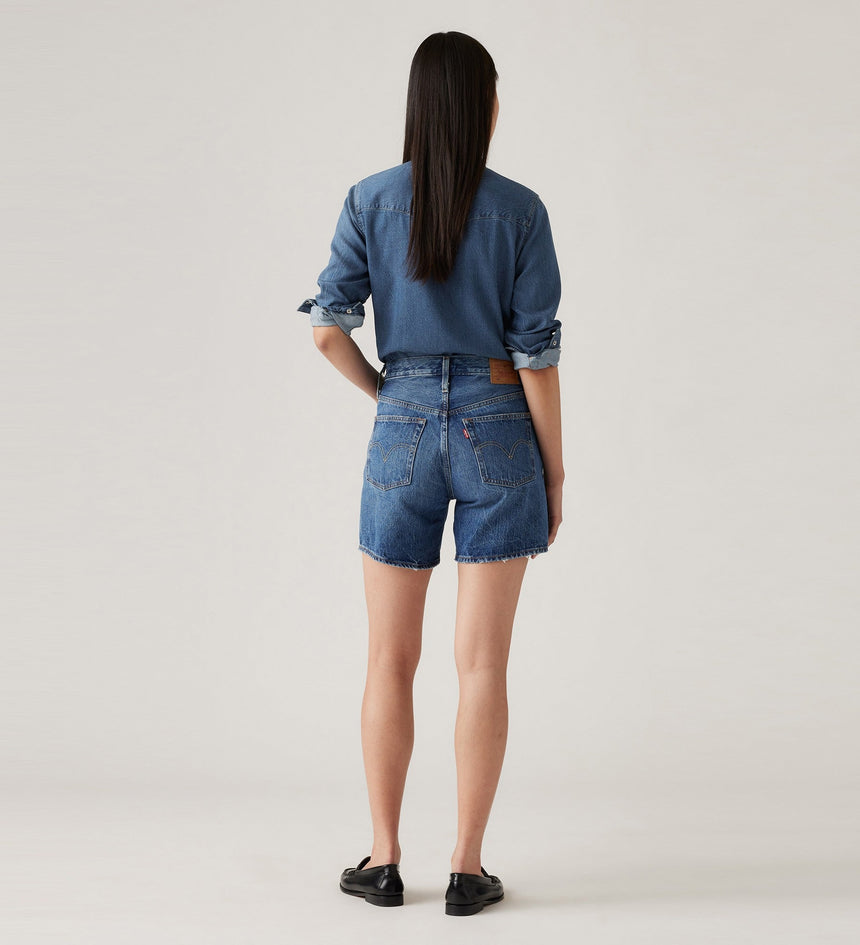 Bermuda Shorts Levis Mid Rise Shorts Bermuda Shorts Women's