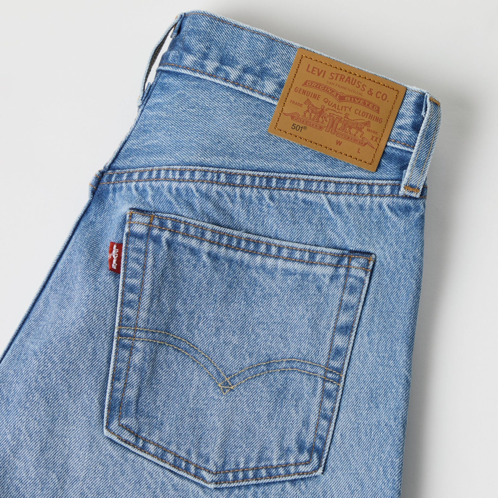 Main 7 - Levi's® Women's 501® Original Selvedge Jeans - 125010665