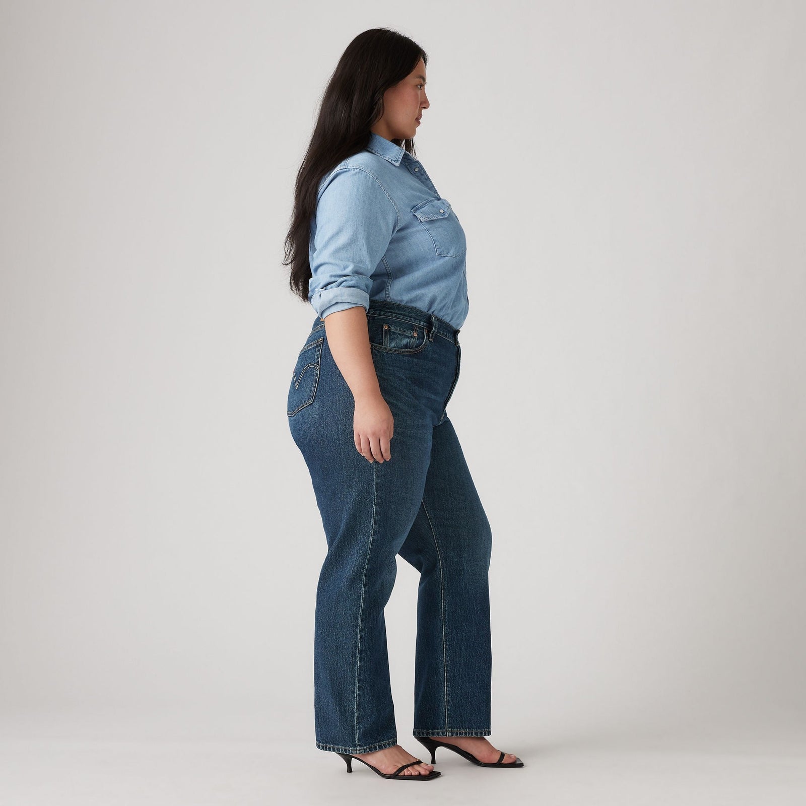 Main 4 - Levi's® Women's 501® Original Jeans (Plus Size) - A35480044