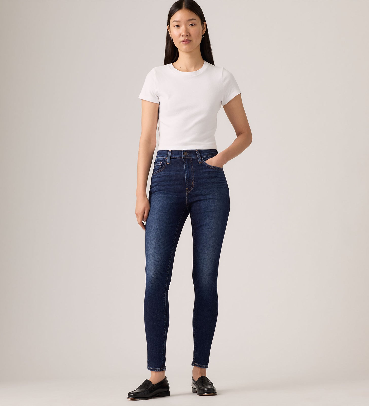 Main 4 - Levi's® Women's 720 High-Rise Super Skinny Jeans - 527970393