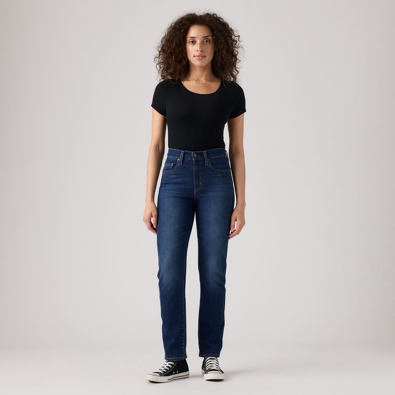 Main 5 - Levi's® Women's 724 High-Rise Straight Jeans SCL - 