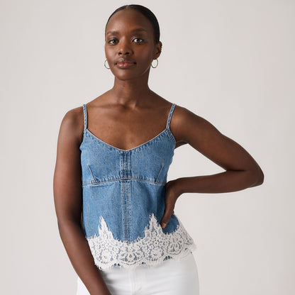 Thumbnail 3 - Levi's® Women's '90s Denim Cami - 005OW0000