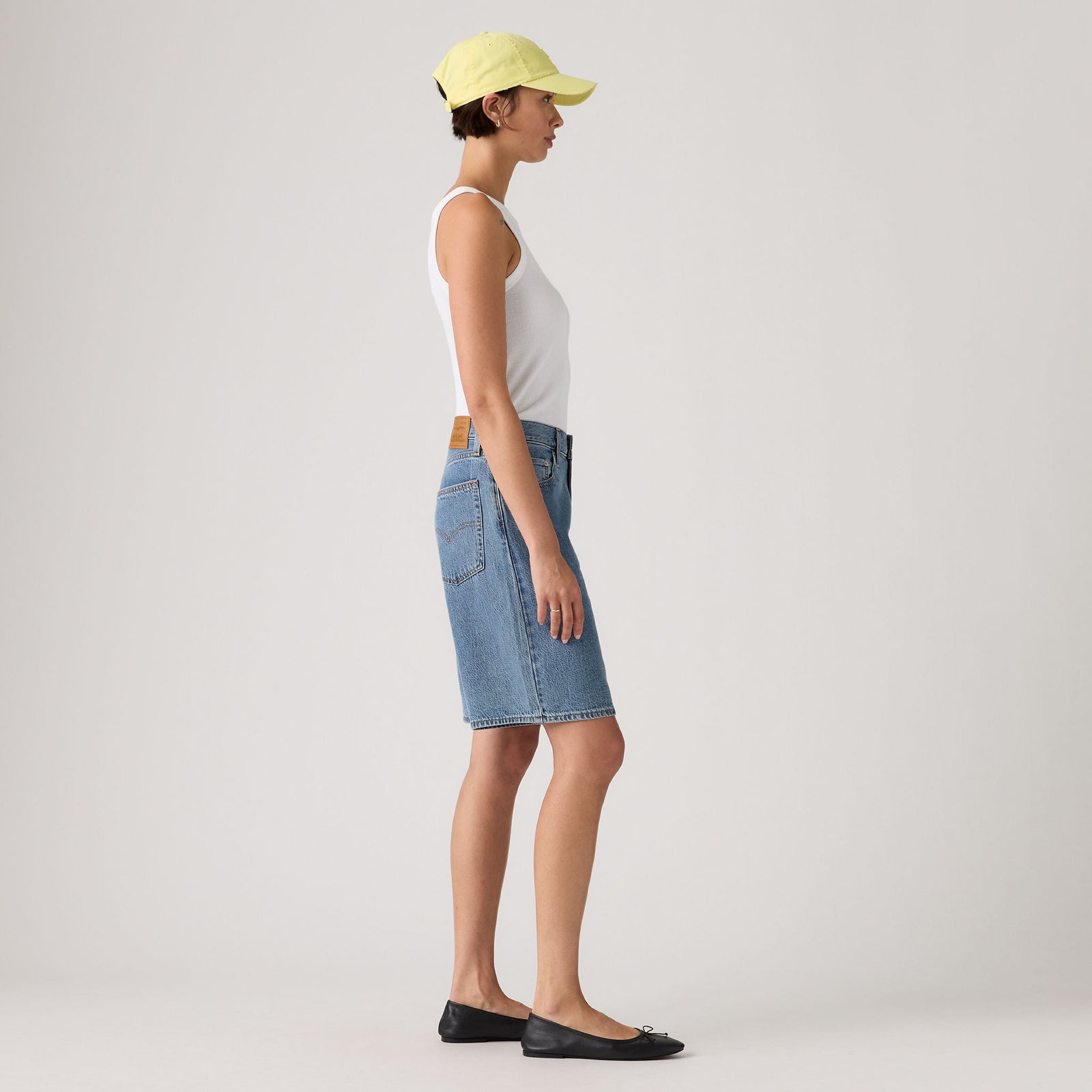 Main 4 - Levi's® Women's Baggy Dad Jorts - 000MJ0016