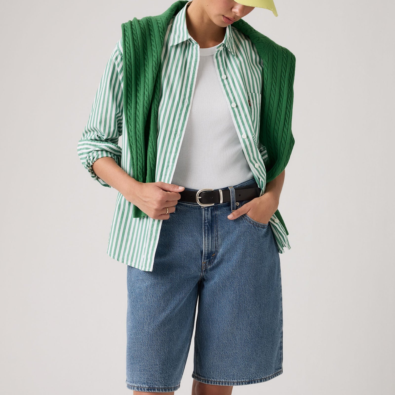Main 5 - Levi's® Women's Baggy Dad Jorts - 000MJ0016