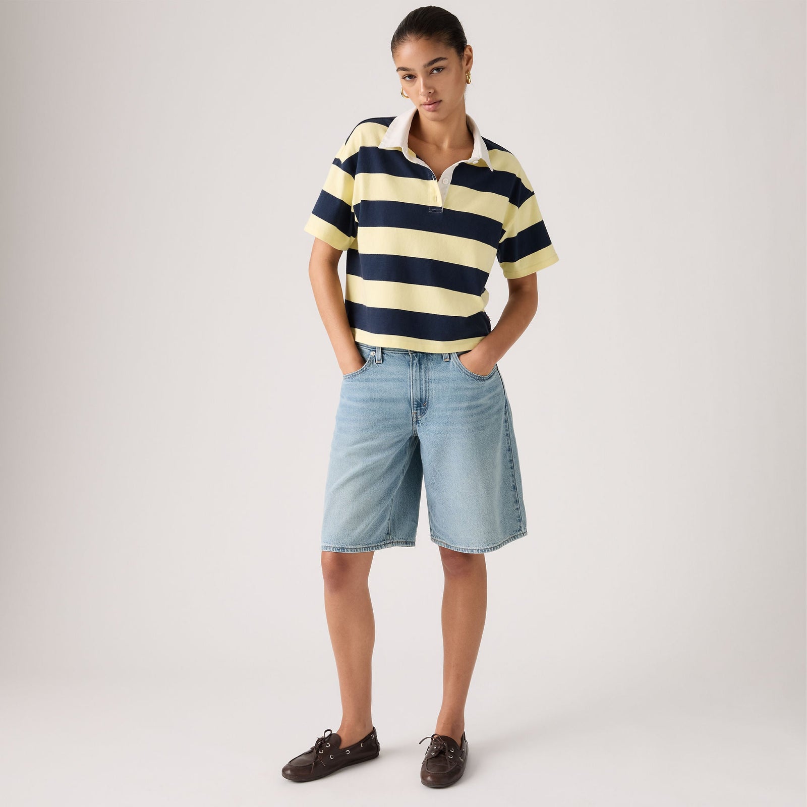 Main 1 - Levi's® Women's Baggy Dad Jorts - 000MJ0017