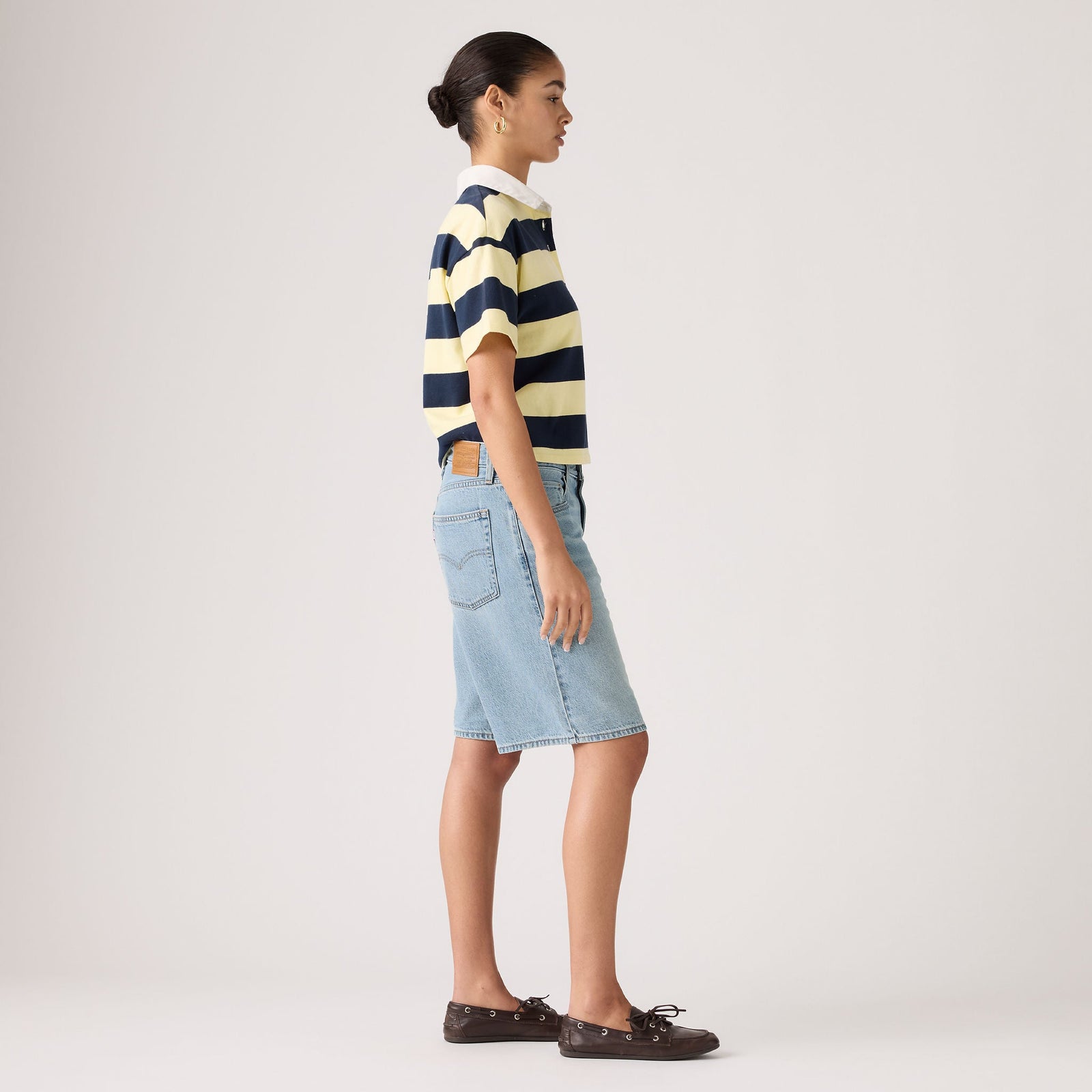Main 4 - Levi's® Women's Baggy Dad Jorts - 000MJ0017