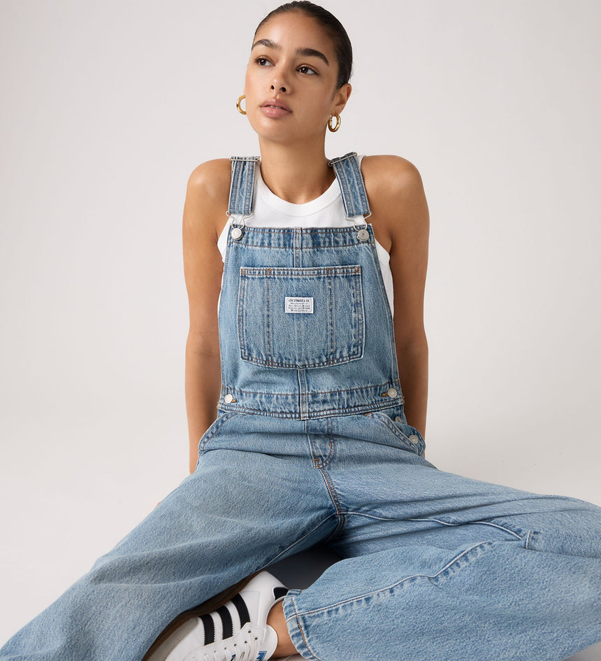 Main 5 - Levi's® Women's Baggy Overalls - 000UG0004