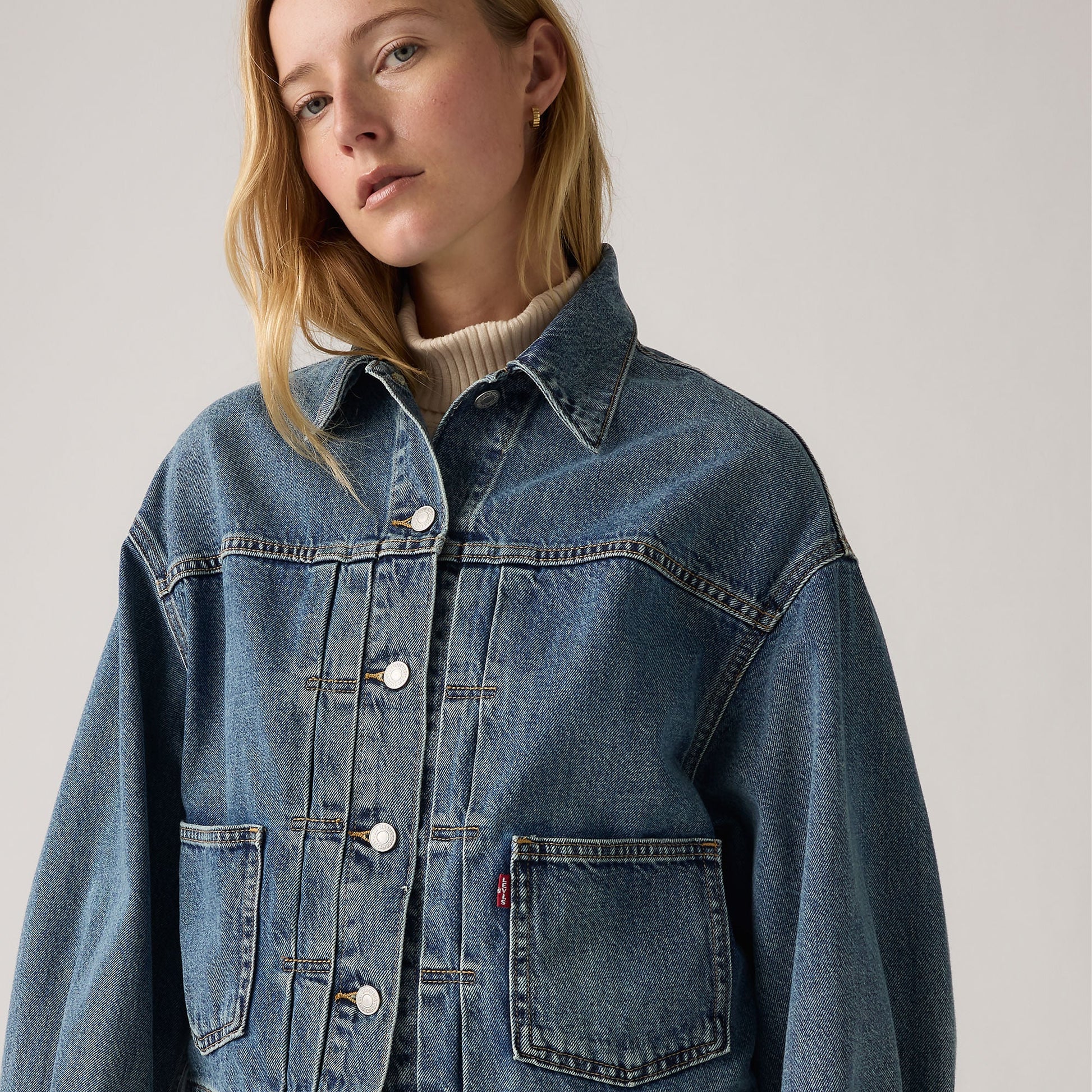 Levi's® Women's Balloon Sleeve Trucker Jacket