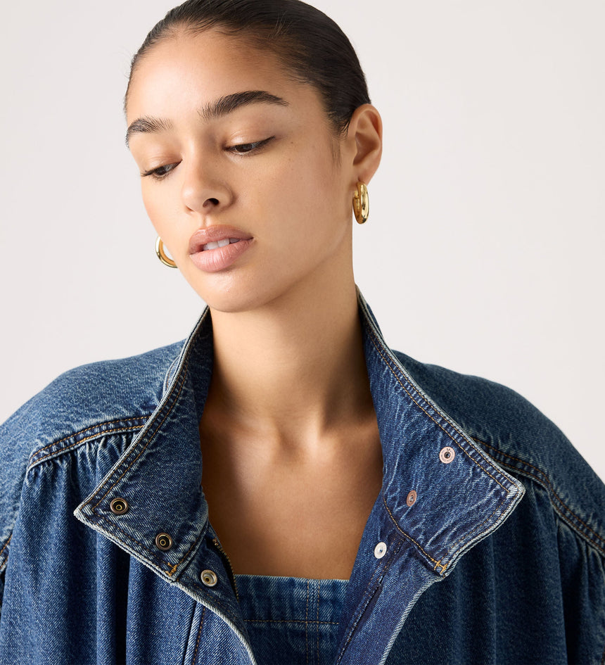 Main 4 - Levi's® Women's Blouson Trucker Jacket - 005NQ0001