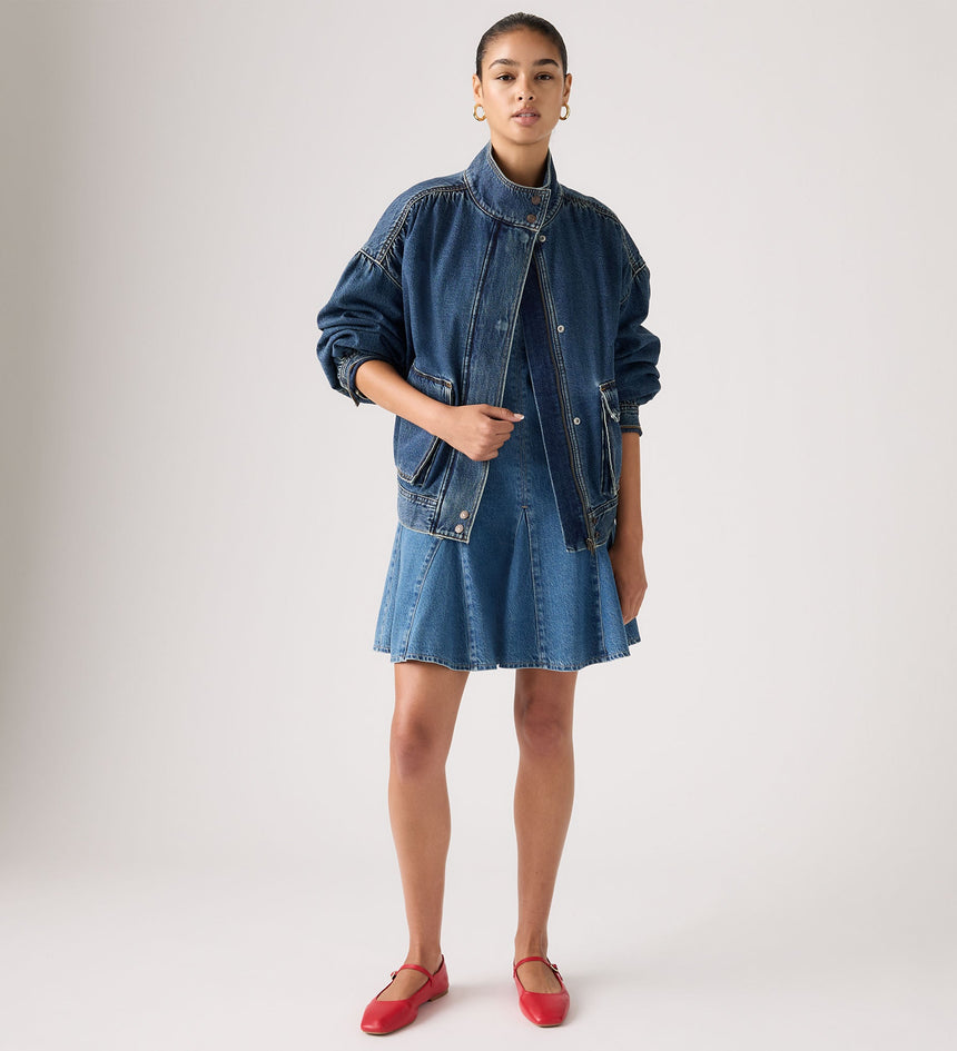 Main 5 - Levi's® Women's Blouson Trucker Jacket - 005NQ0001