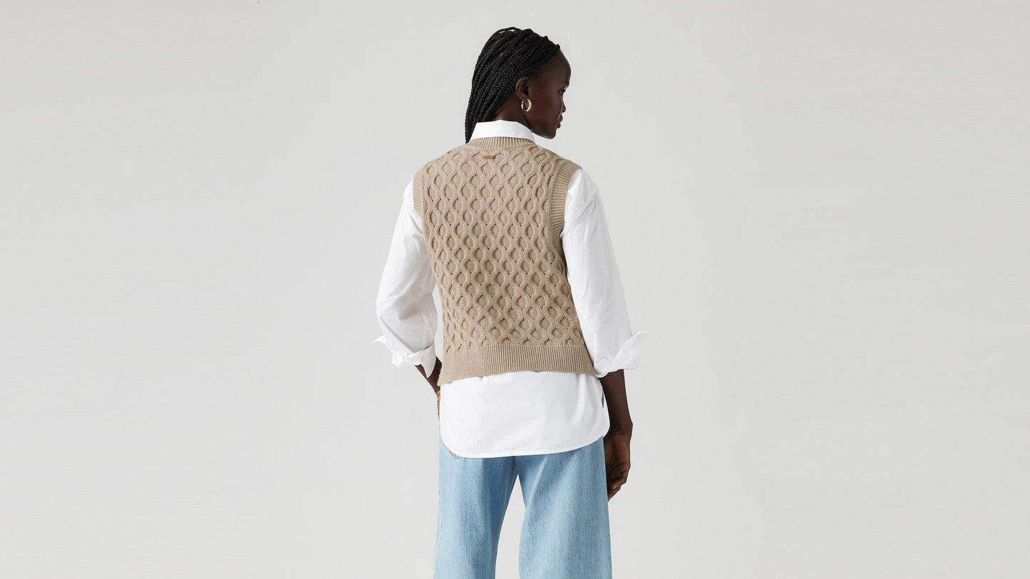 Levi's® Women's Bluebell Cable Sweater Vest