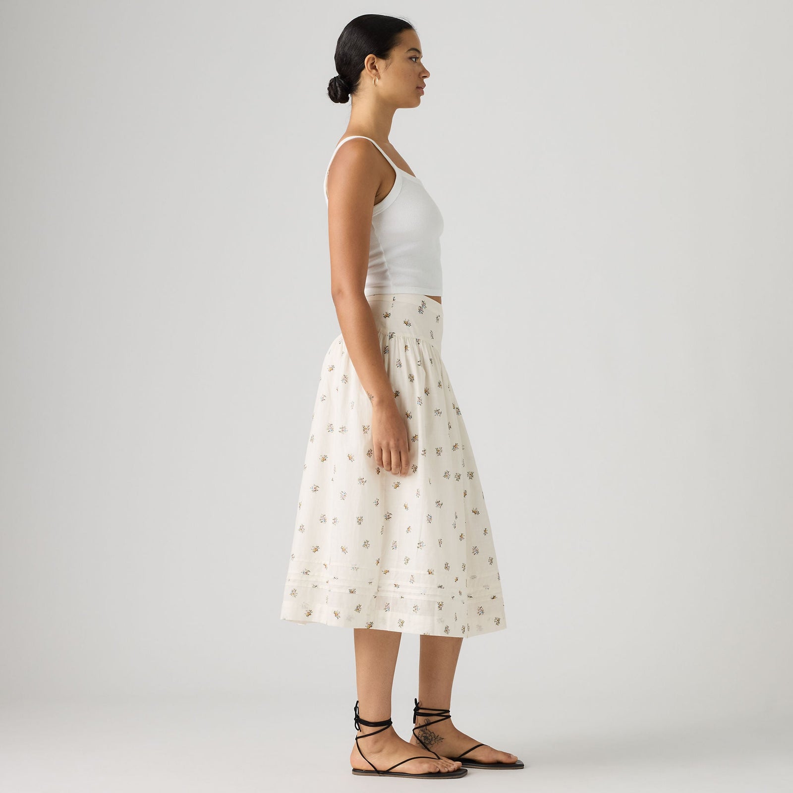Main 4 - Levi's® Women's Brionna Midi Skirt - 007YB0003