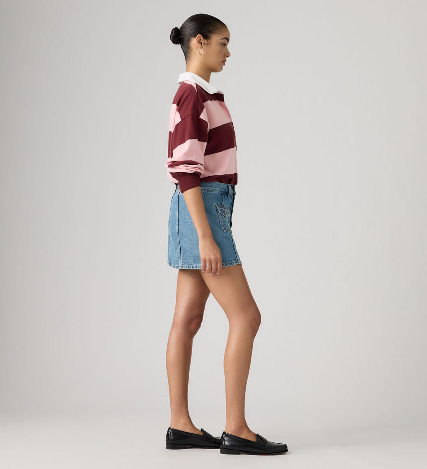 Main 3 - Levi's® Women's Button Front Skort - 005NA0000