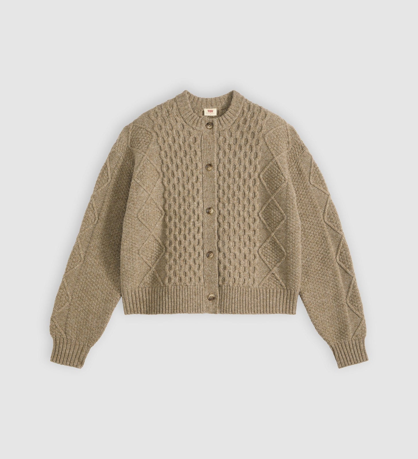 Main 5 - Levi's® Women's Charlotte Crewneck Cardigan - 007VG0004