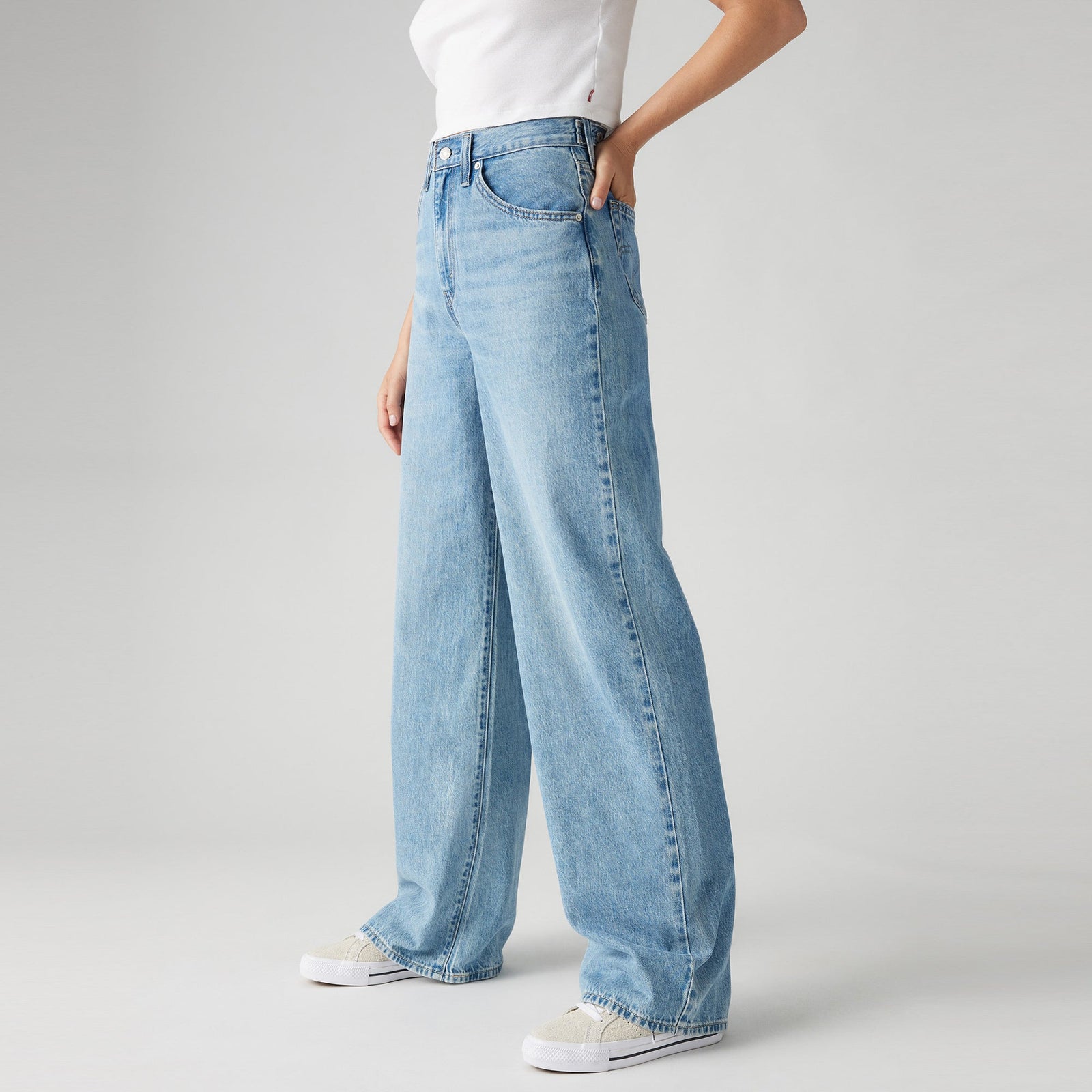 Main 5 - Levi's® Women's Cinch Baggy Jeans - 001UP0000