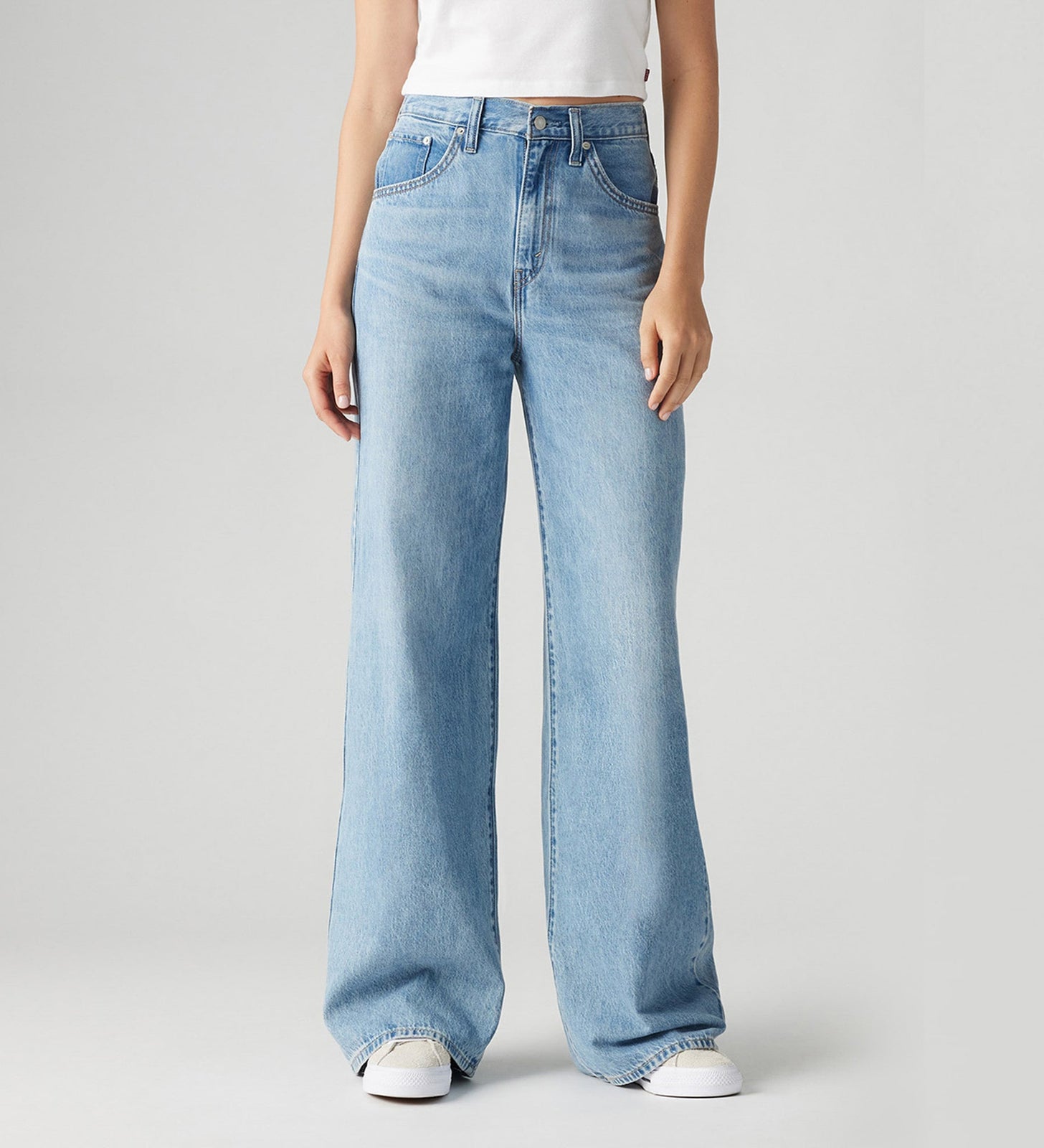 Main 6 - Levi's® Women's Cinch Baggy Jeans - 001UP0000