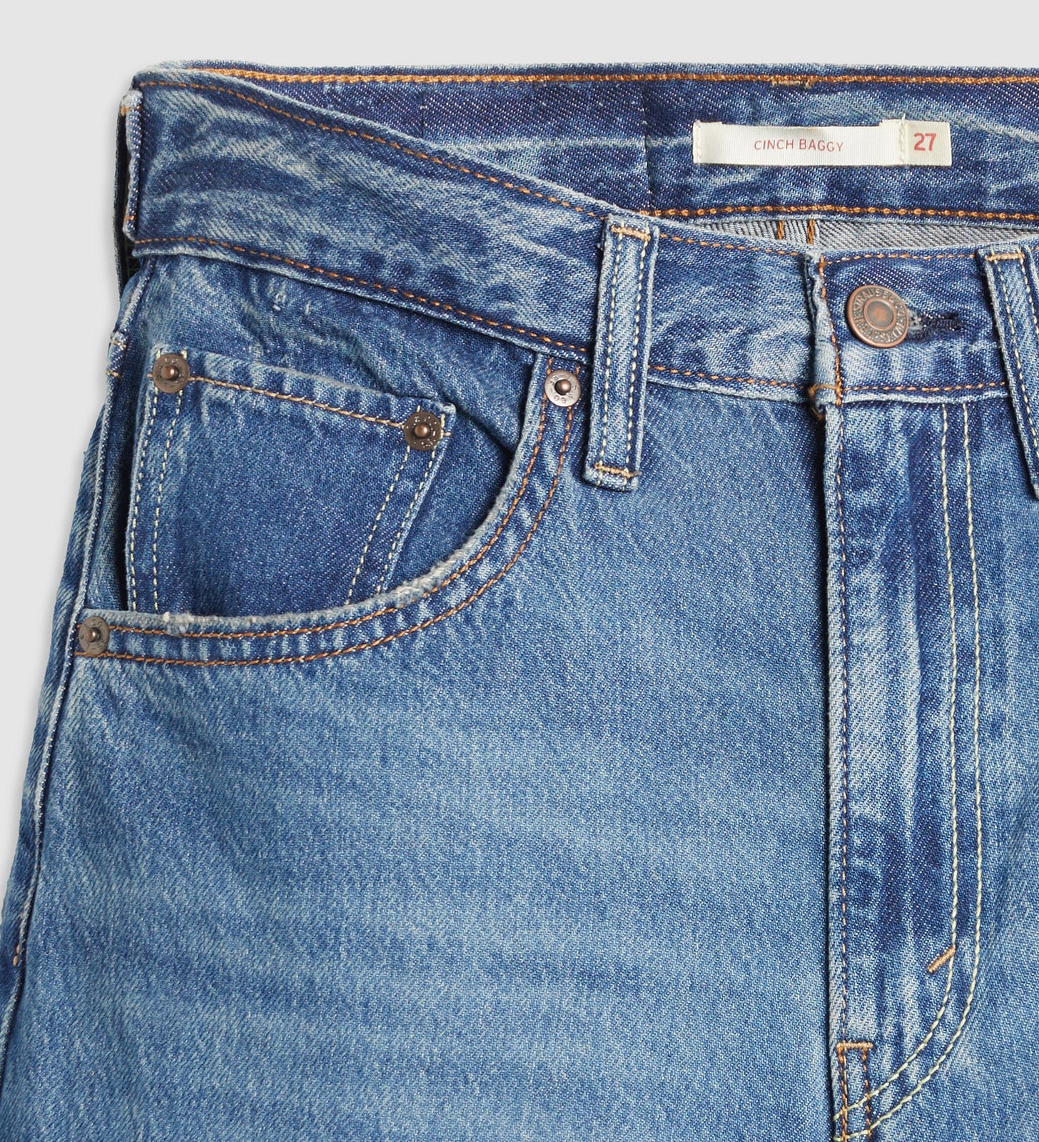Main 9 - Levi's® Women's Cinch Baggy Jeans - 001UP0002