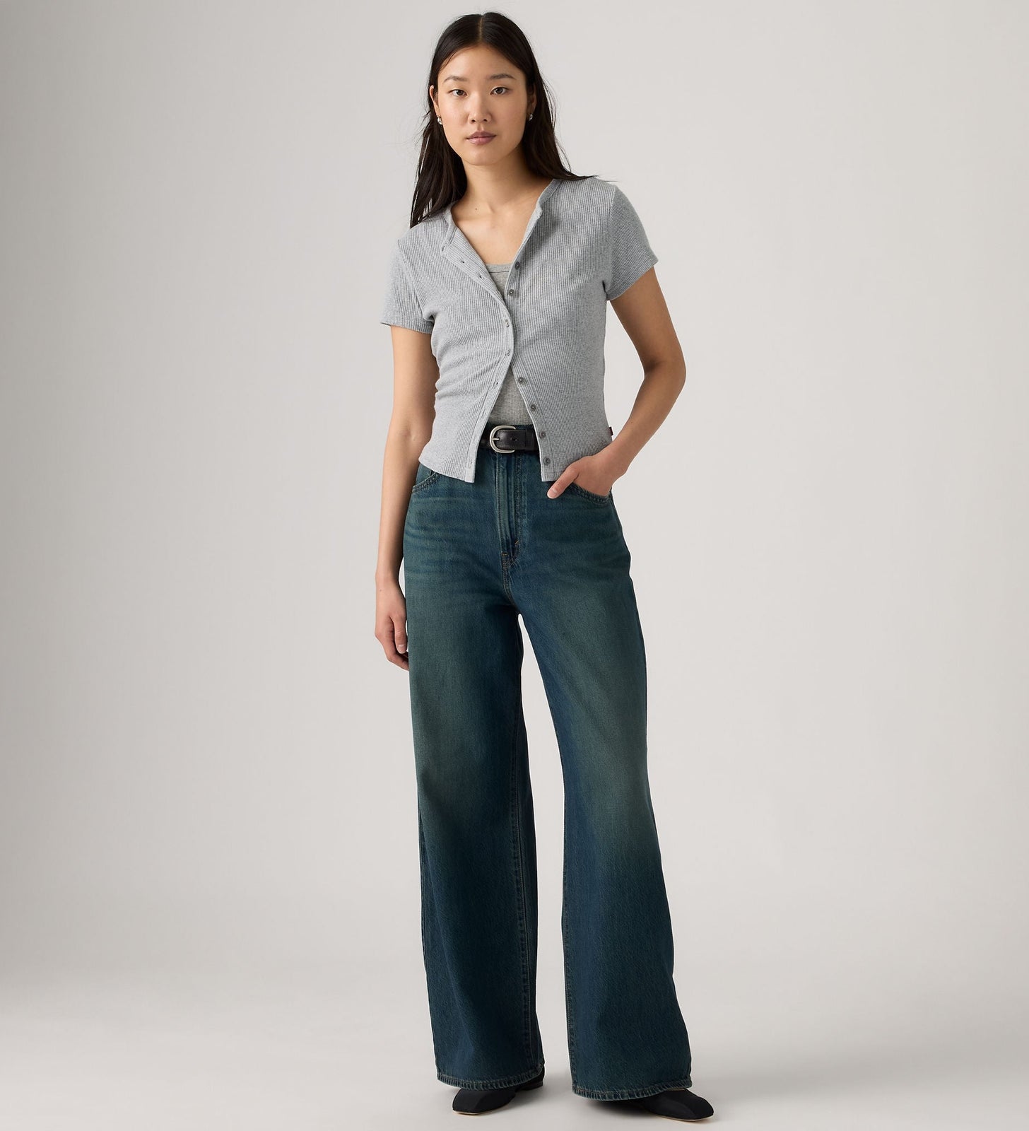 Main 1 - Levi's® Women's Cinch Baggy Jeans - 001UP0044