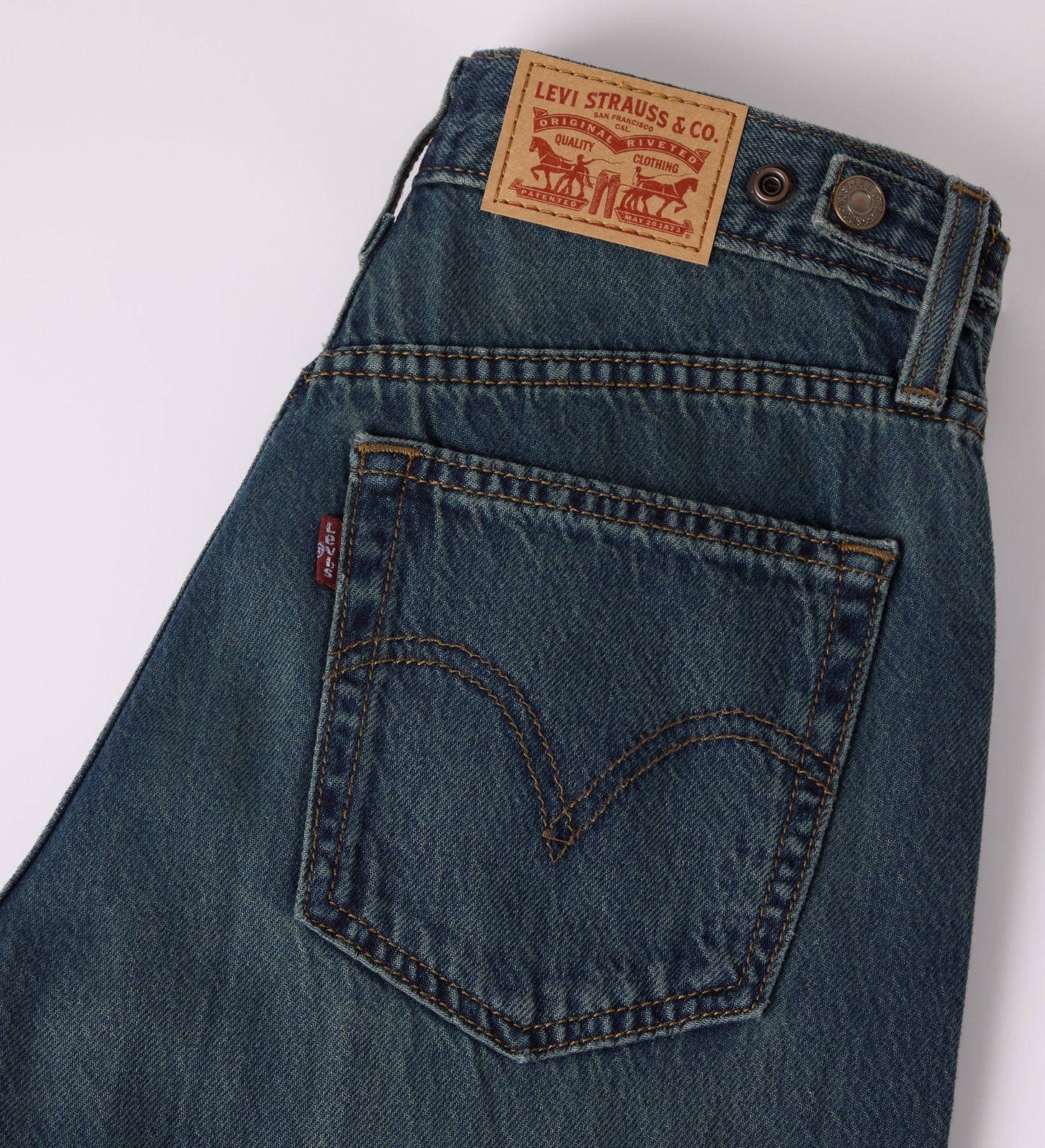 Main 9 - Levi's® Women's Cinch Baggy Jeans - 001UP0044