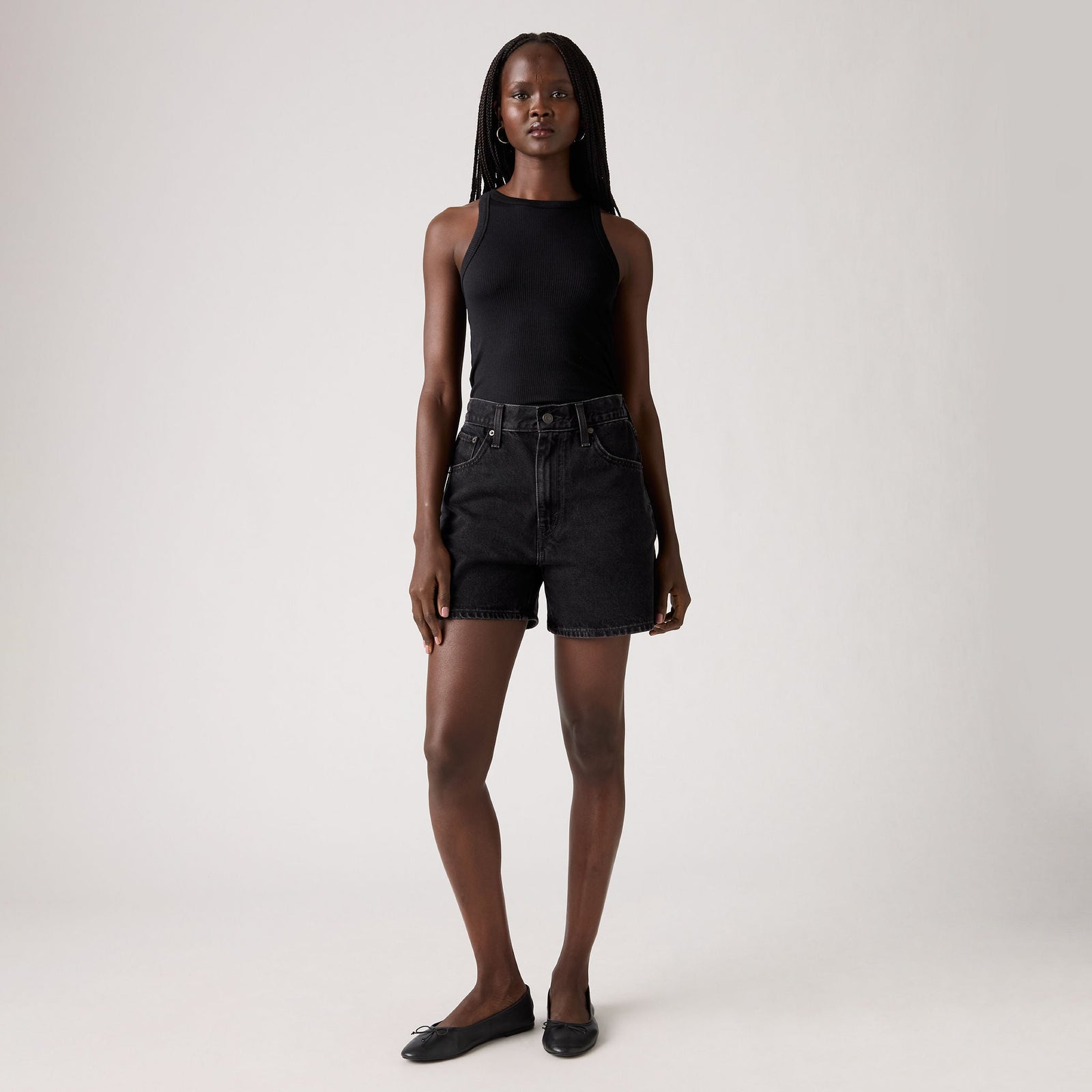 Main 6 - Levi's® Women's Cinch Mid-Thigh Shorts - 003KI0006