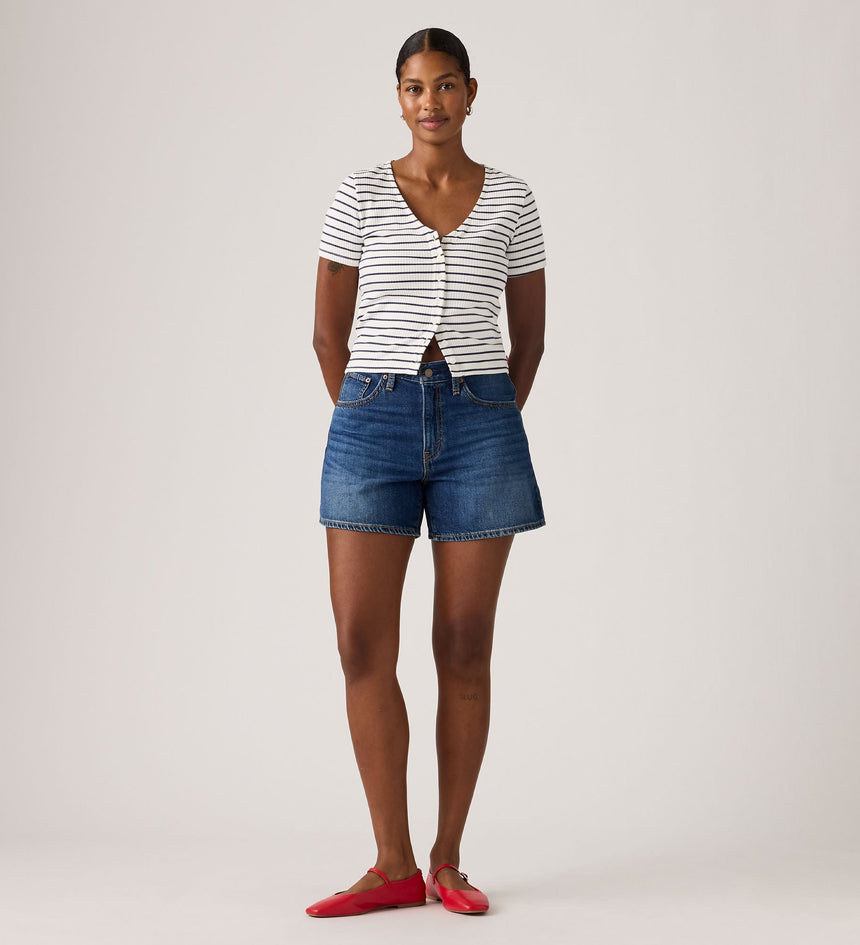 Main 1 - Levi's® Women's Cinch Mid-Thigh Shorts - 003KI0021