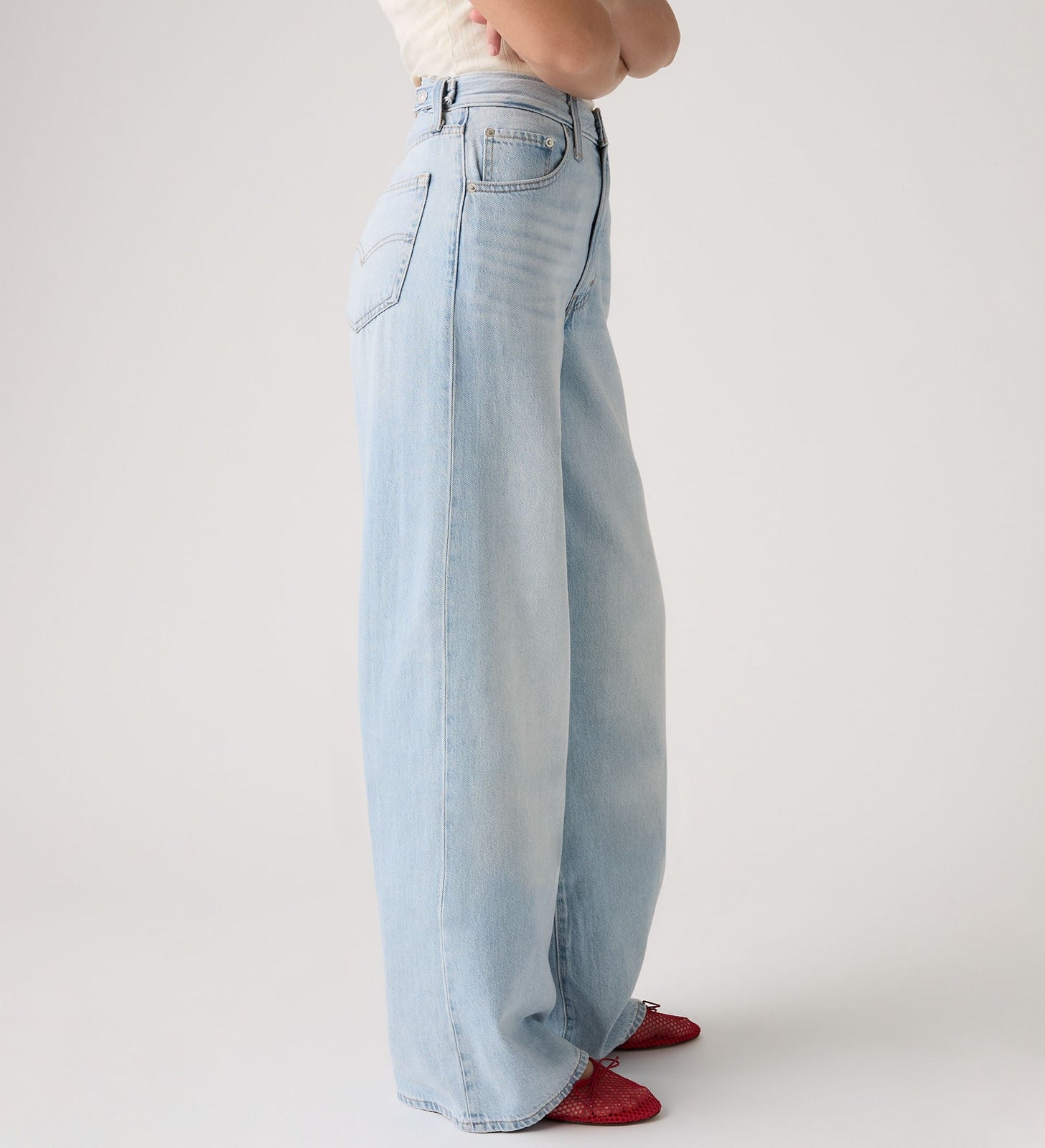 Main 5 - Levi's® Women's Cinch Wide-Leg Jeans - 0073B0003