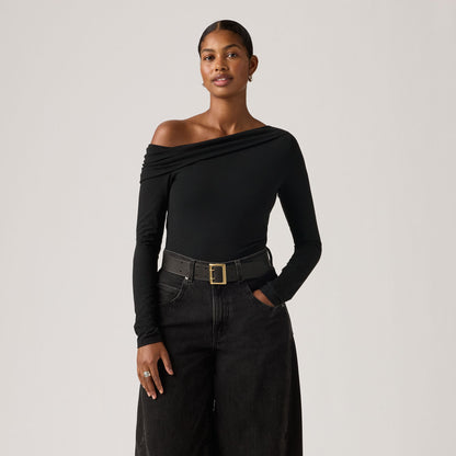 Thumbnail 1 - Levi's® Women's Clara Off Shoulder Long-Sleeve Top - 005IT0000