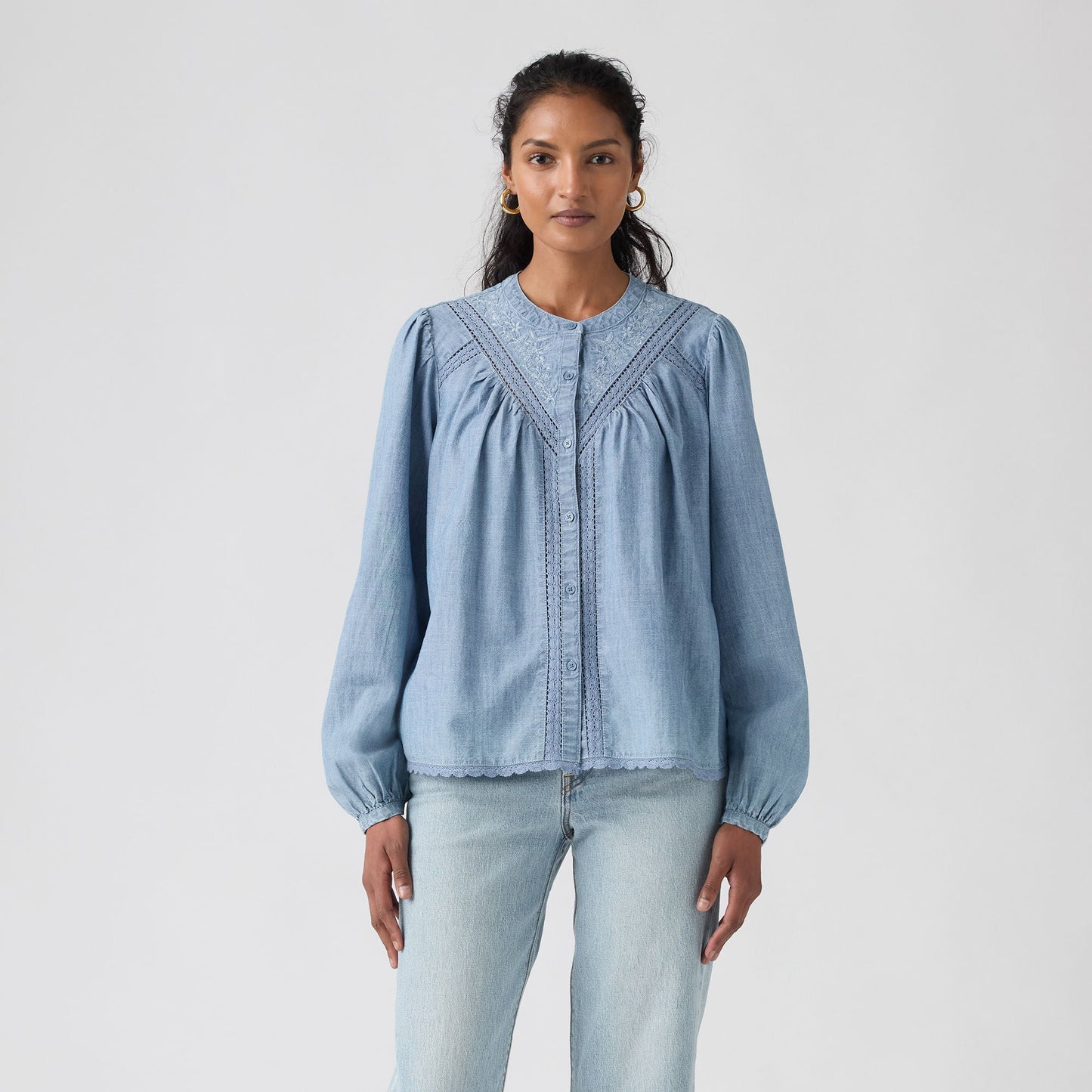 Levi's® Women's Cleo Long-Sleeve Blouse