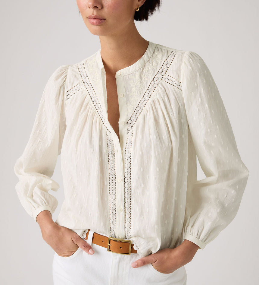 Main 4 - Levi's® Women's Cleo Long-Sleeve Blouse - 005EI0004