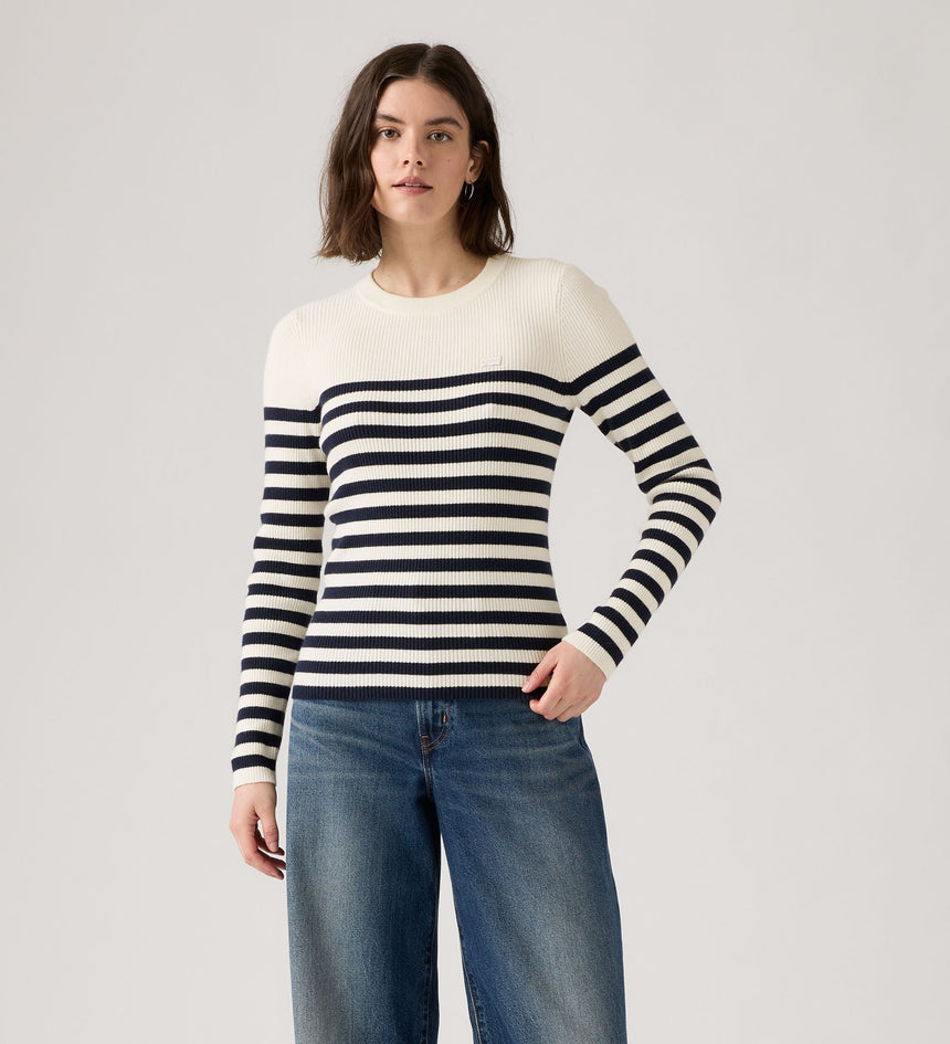 Main 1 - Levi's® Women's Crewneck Rib Sweater - A07190036