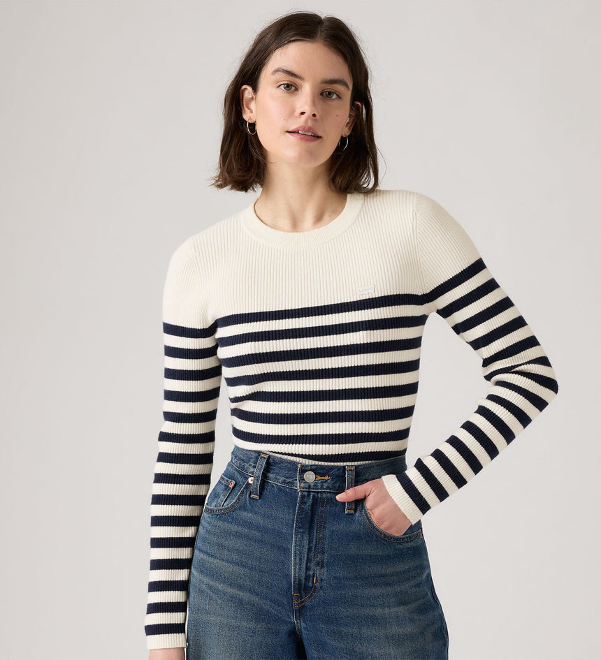 Main 3 - Levi's® Women's Crewneck Rib Sweater - A07190036