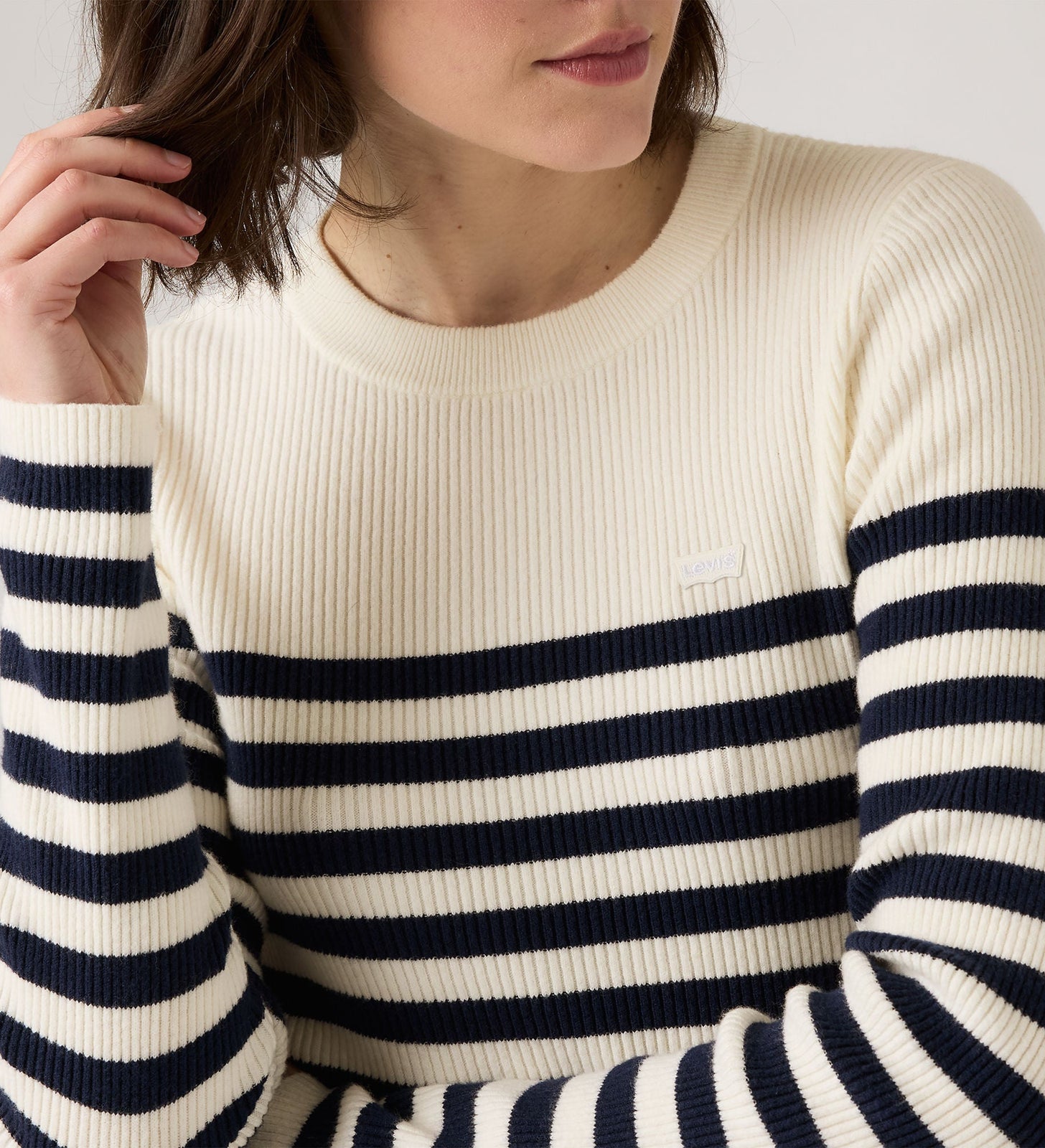 Main 4 - Levi's® Women's Crewneck Rib Sweater - A07190036