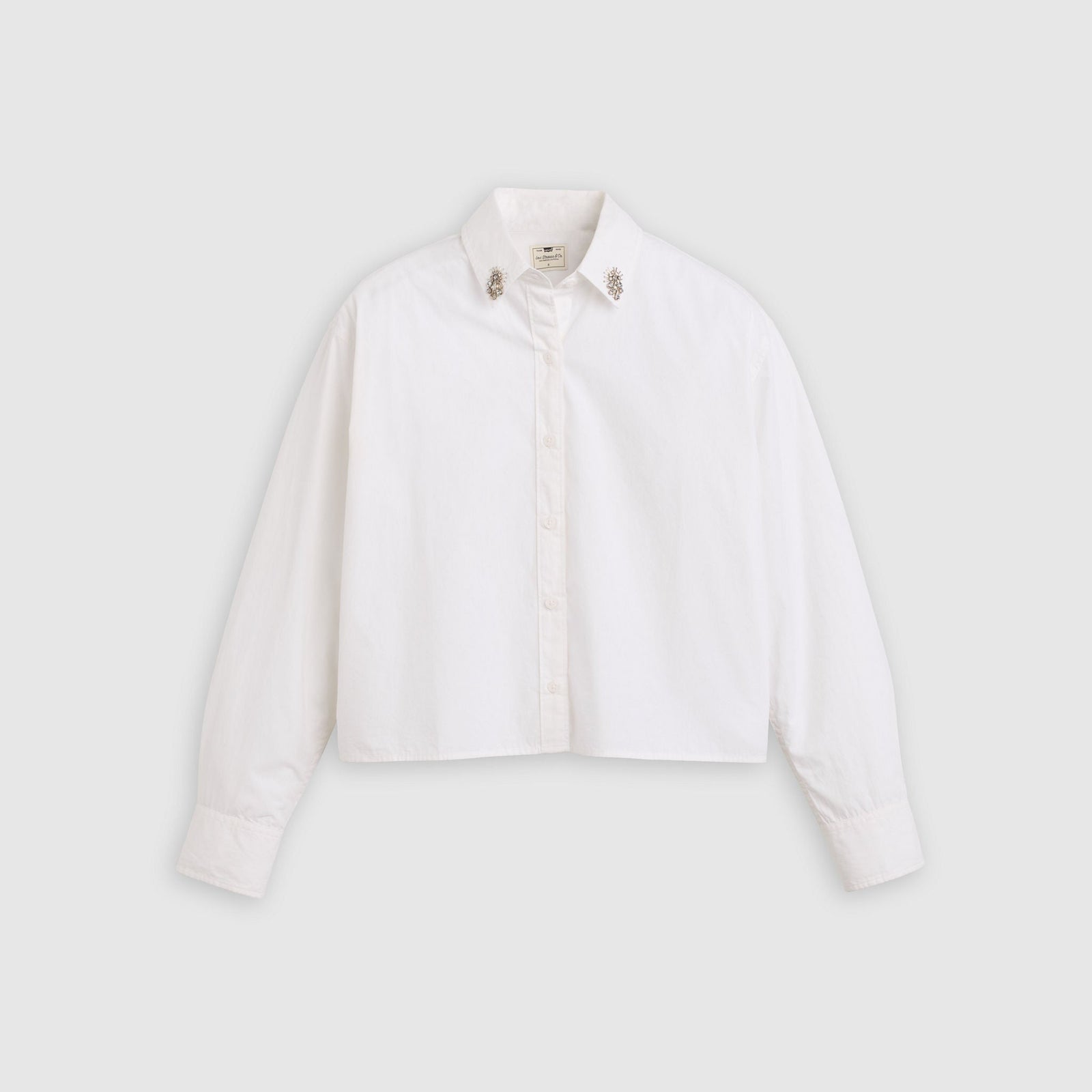 Main 6 - Levi's® Women's Cropped Harlie Shirt - 003P20016
