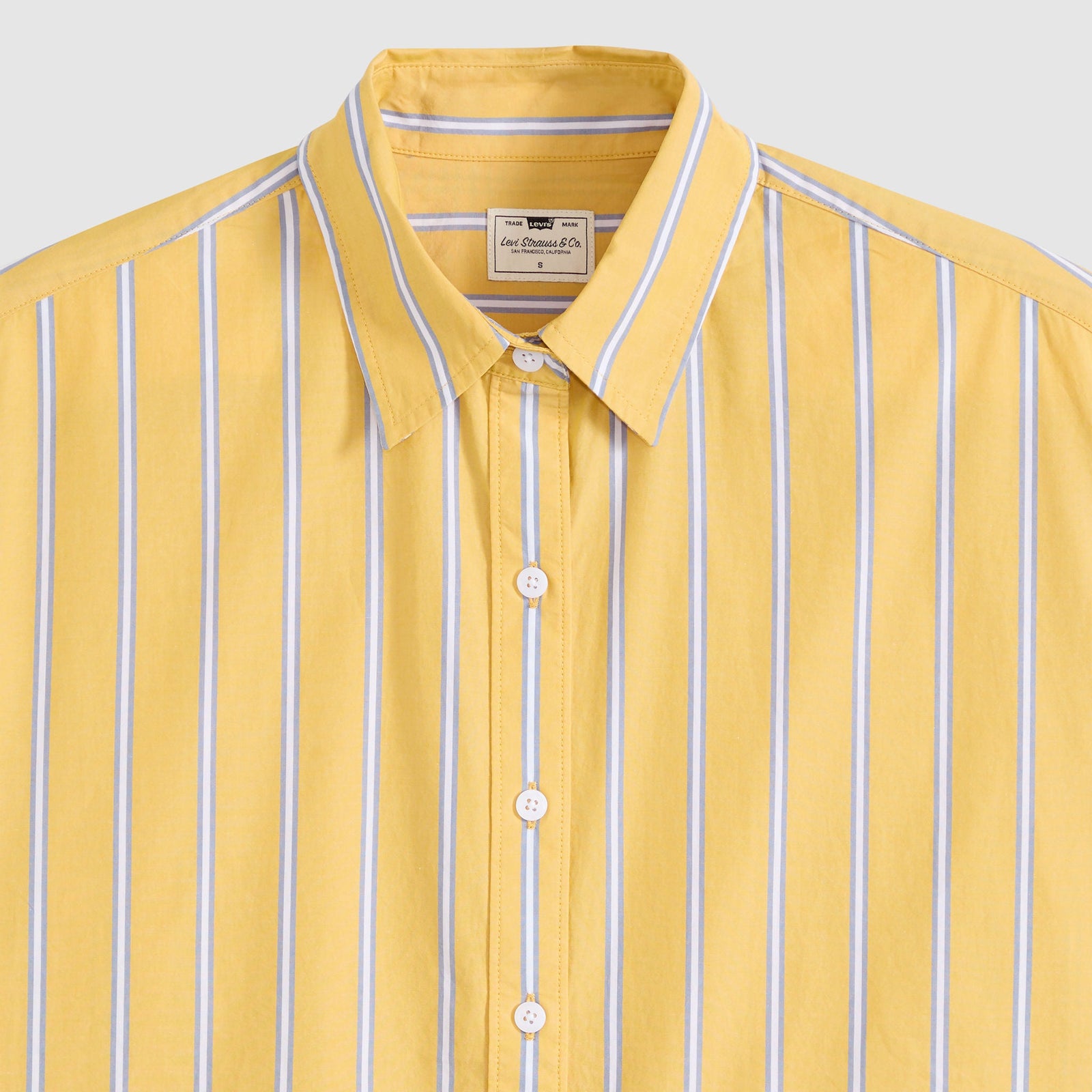 Main 7 - Levi's® Women's Cropped Harlie Shirt - 003P20017