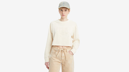 Thumbnail 1 - Levi's® Women's Cropped Long-Sleeve Football Tee SCL - 