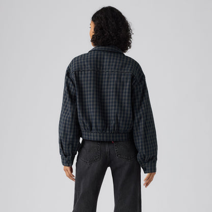 Thumbnail 2 - Levi's® Women's Dani Western Harrington Jacket - 006RM0002