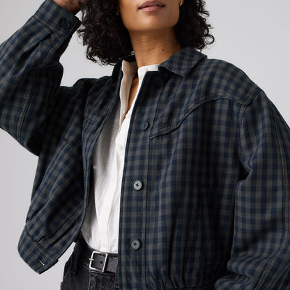 Thumbnail 4 - Levi's® Women's Dani Western Harrington Jacket - 006RM0002