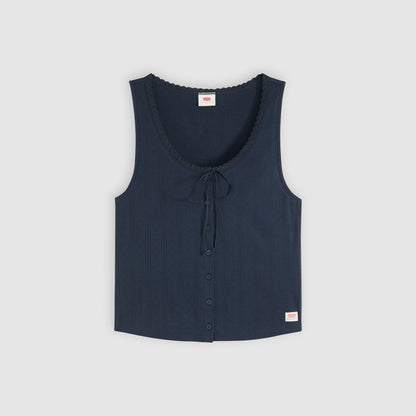 Thumbnail 5 - Levi's® Women's Dry Goods Pointelle Lace Tank - 0086L0002