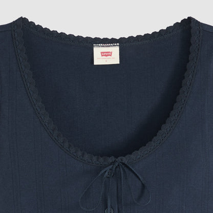 Thumbnail 6 - Levi's® Women's Dry Goods Pointelle Lace Tank - 0086L0002