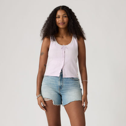 Thumbnail 3 - Levi's® Women's Dry Goods Pointelle Lace Tank - 0086L0007
