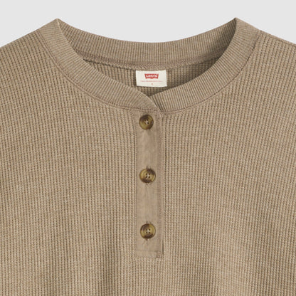 Thumbnail 6 - Levi's® Women's Dry Goods Relaxed Long-Sleeve Henley - 0087F0005