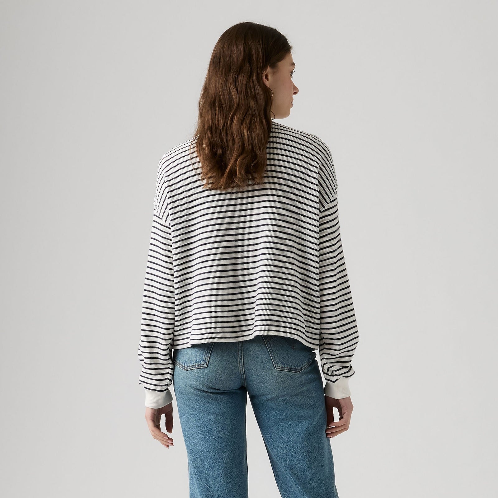Main 2 - Levi's® Women's Dry Goods Relaxed Long-Sleeve Henley - 0087F0009